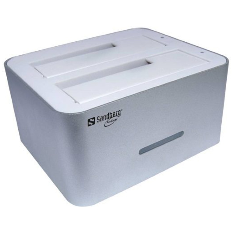 Sandberg HDD Dokkoló - USB3.0 Hard Disk Cloner (2x 2