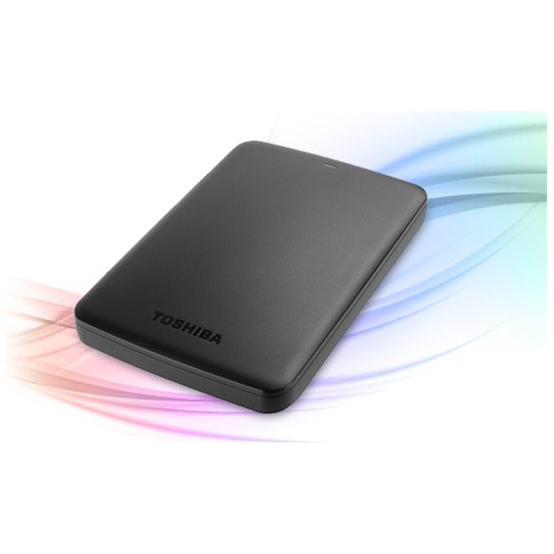 Toshiba Külső HDD 2.5" - 2TB Canvio Basics Fekete (USB Type C 3.2 Gen. 1; ~5Gbps; NTFS/HFS+; matt)
