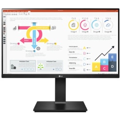 LG Monitor 24" - 24QP750P-B (IPS; 16:9; 2560x1440; 5ms; 300cd; DP